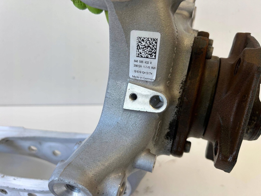 фото №9, Audi rs5 8w амортизатор активный правый задняя поворотный кулак рычаг оригинал audi