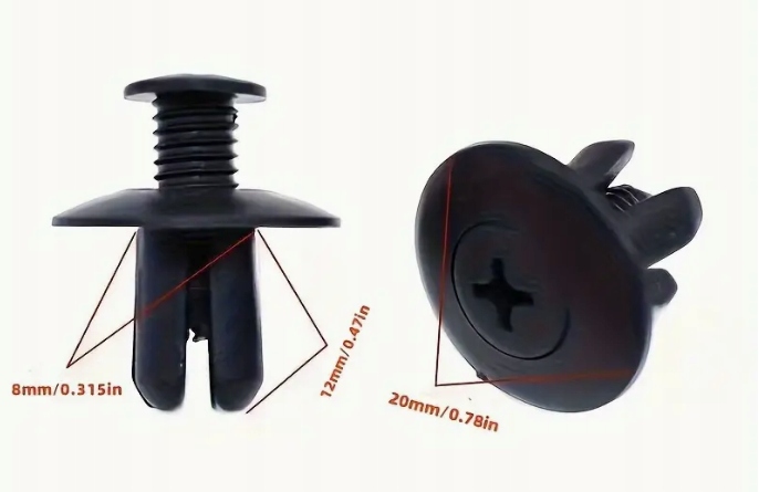 фото №2, Кліпса штифт mazda 626 xedos 6 xedos 9