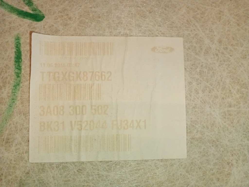 фото №10, Стеля комплектна ford transit mk8 !!! ładna !!! полиця лампа 2014-