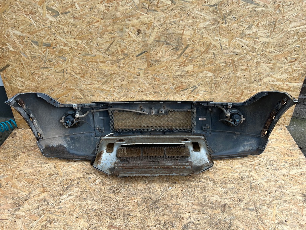 фото №10, Mitsubishi pajero iv 4 2006-2015 бампер передний kompletny демонтаж