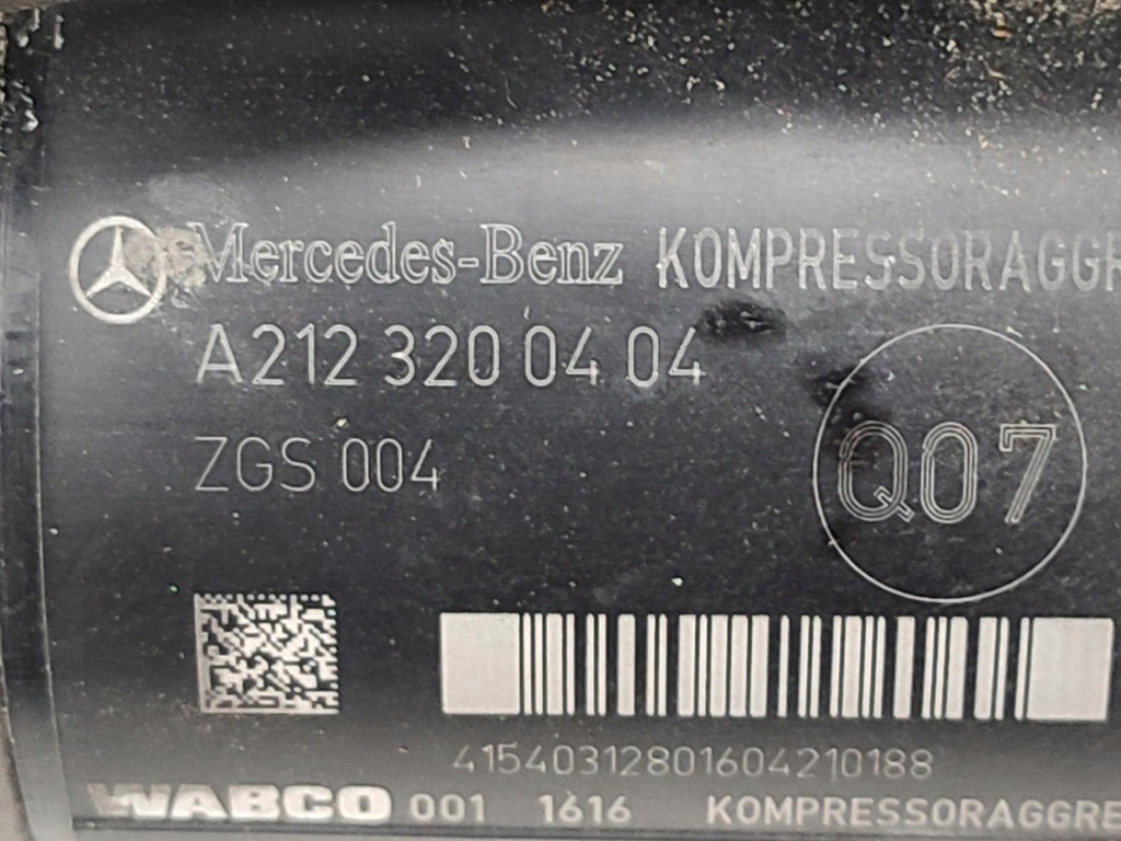 фото №11, Компрессор подвеска заднего насос airmatic mercedes cls c218 2010– w212