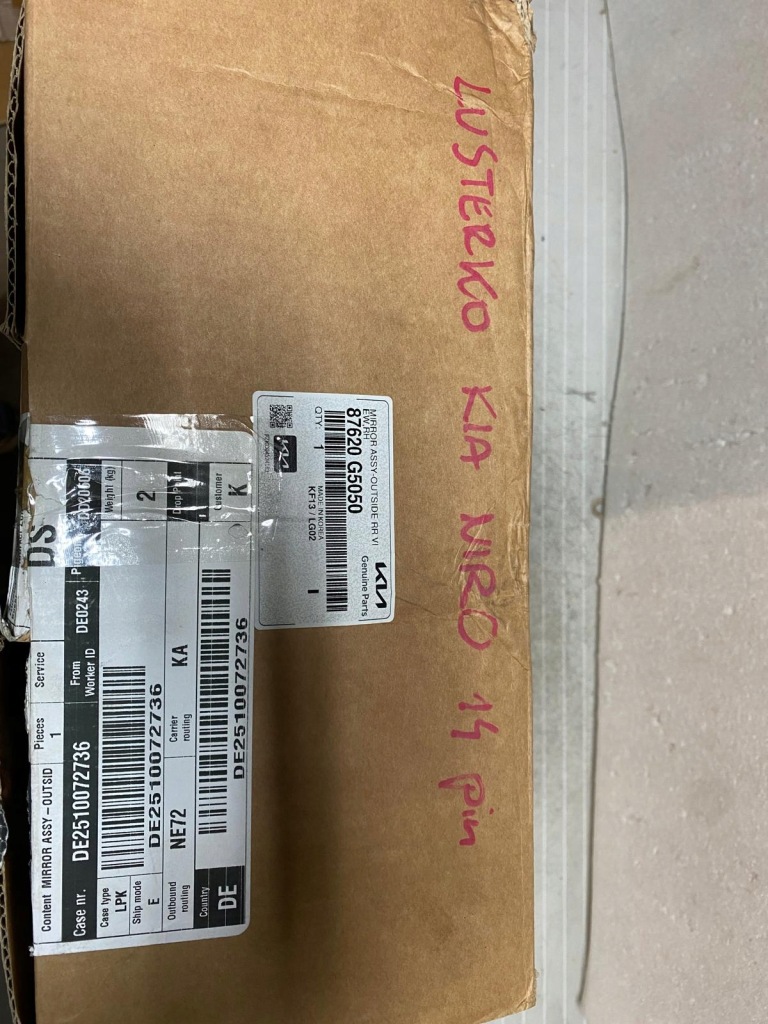 Купить Зеркало правое kia niro lift 14 pin eu