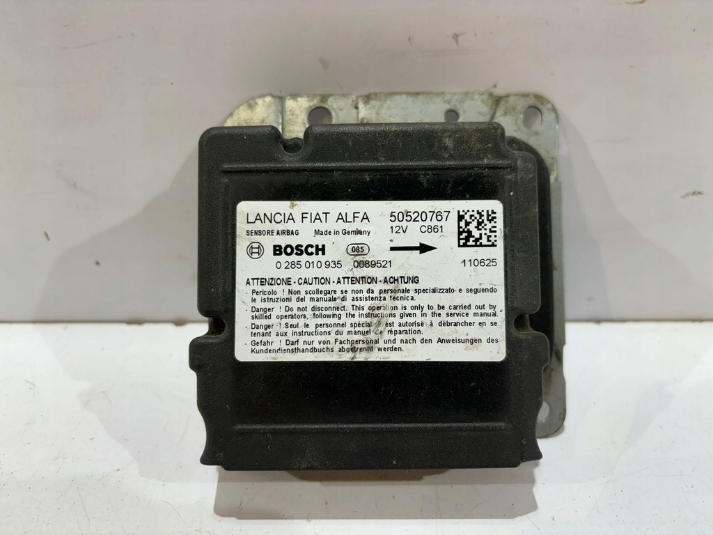 фото №1, Alfa romeo giulietta датчик подушка безопасности - 16378