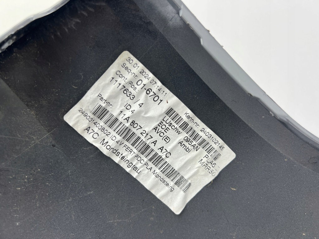 фото №8, Vw id.4 id4 11a бампер передній перед pdc оригінал oem 20-