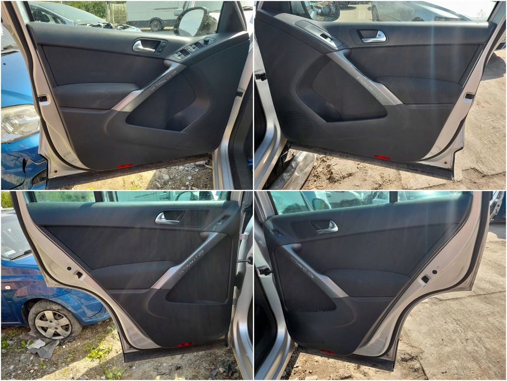 фото №12, Vw tiguan комплект обшивка дверей двері обшивки двері