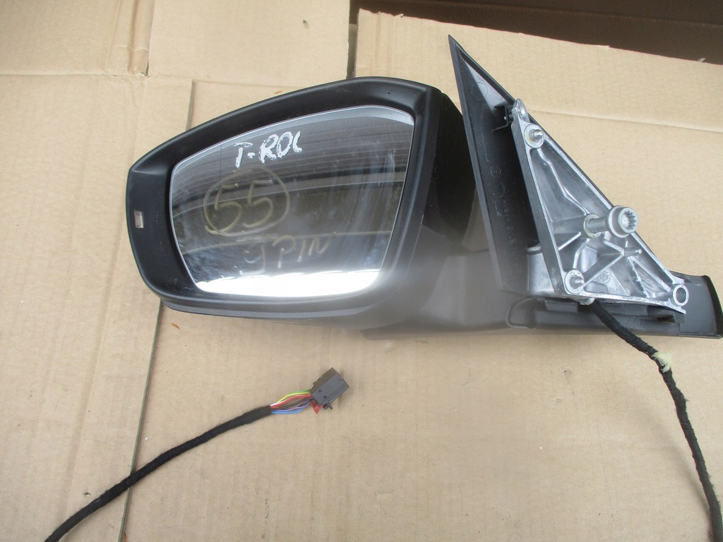 фото №1, Дзеркало ліва vw t-roc 9 pin europa