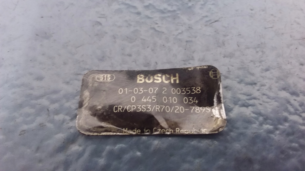 фото №6, Chrysler grand voyager iv 2.5d насос упорскування 0445010034