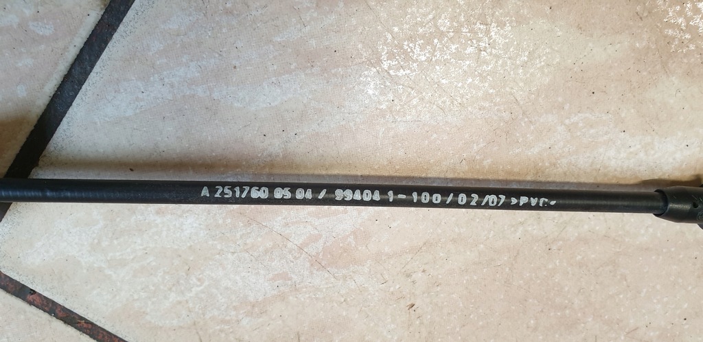 фото №2, Тягa трос двері правий задня mercedes r w251 long