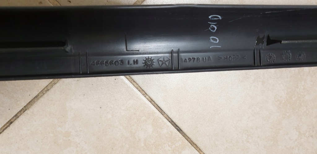 Молдинг порог порог левая chrysler stratus кабриолет Оригинал