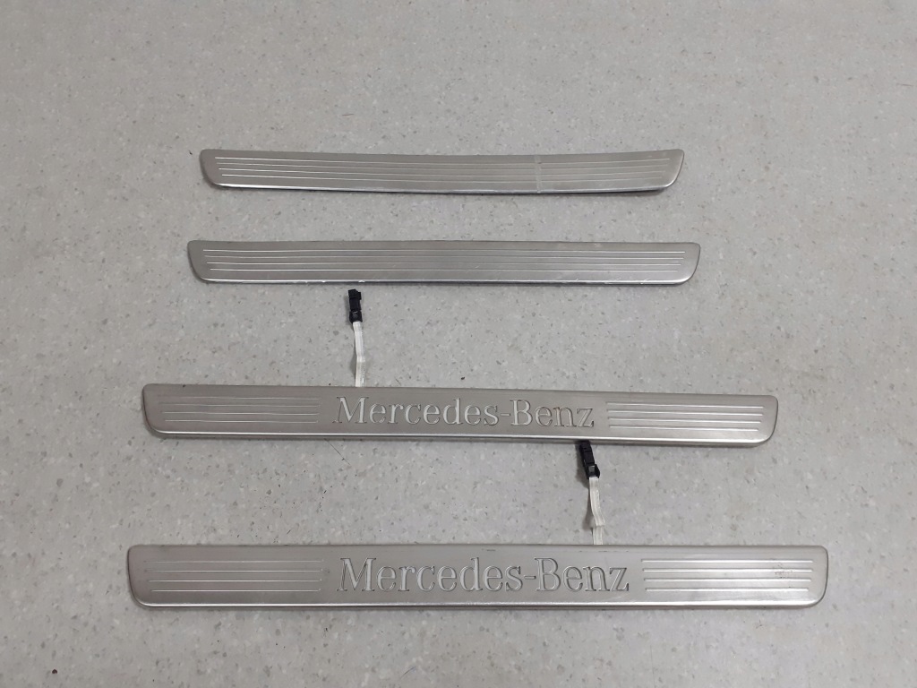 фото №1, Mercedes gl 166 x166 комплект молдинг порог накладки перед задняя a1666801235