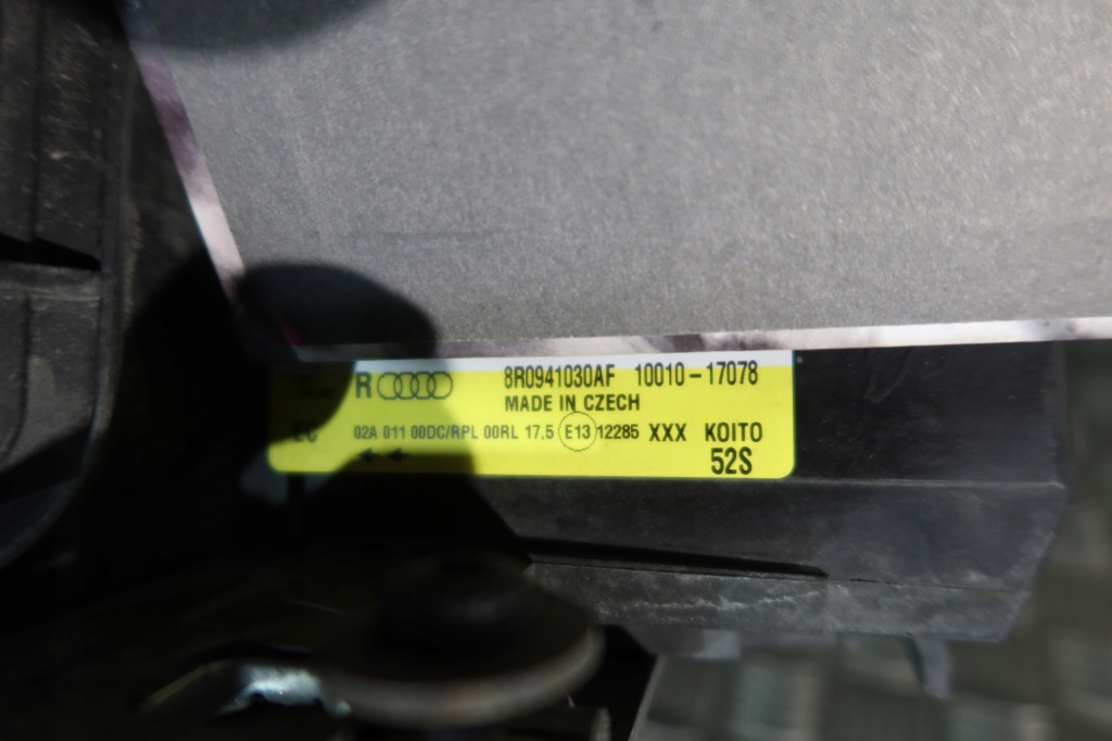 Audi q5 ксенон led фара ліва правий комплект 8r0941029af 8r0941030af Київ