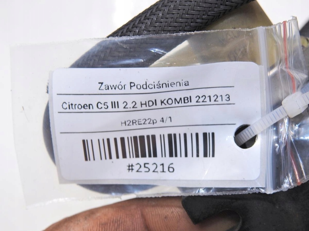 фото №7, Клапан вакууму citroen c5 iii 2.2 hdi