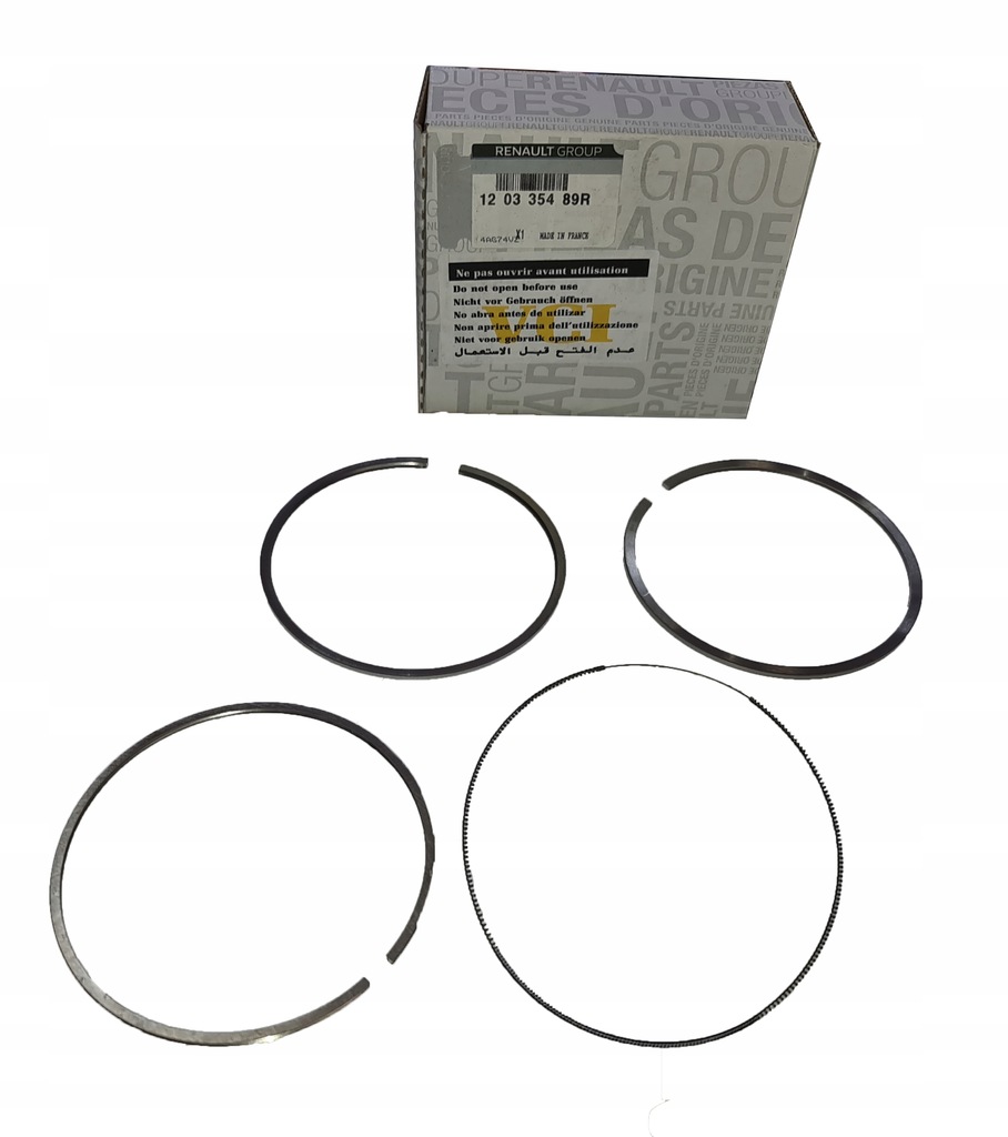 фото №1, Кільця поршня master iii 2.3 dci 120335489r