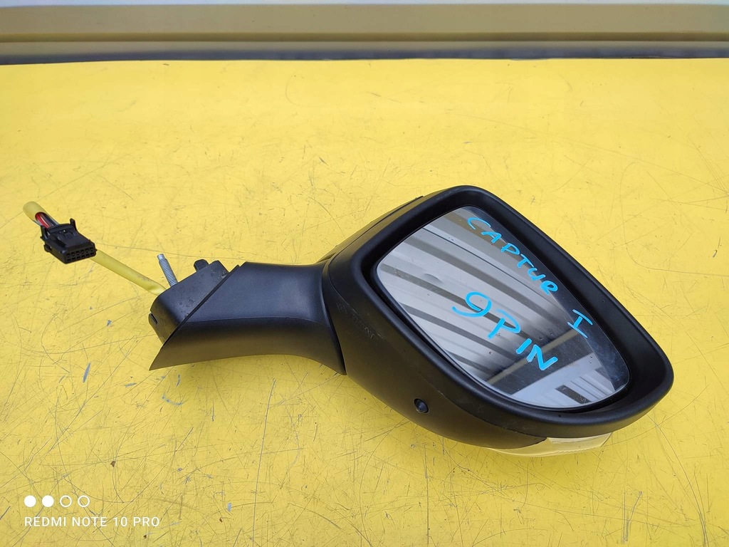 фото №1, Renault captur i зеркало правое 9pin eu.