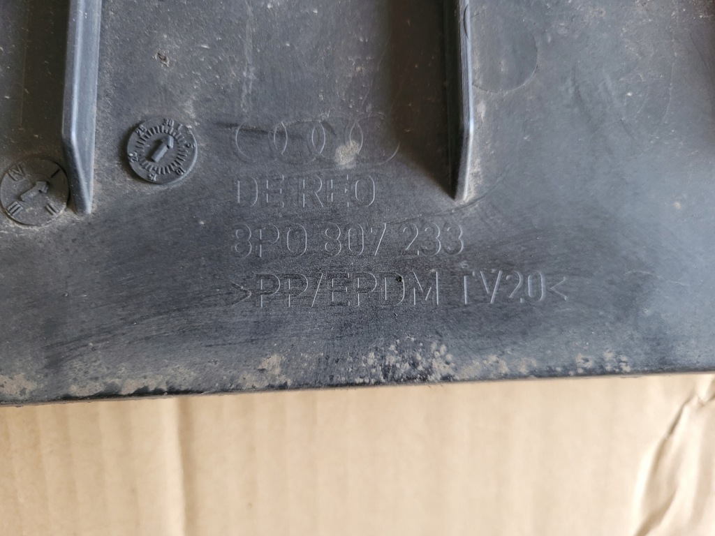 фото №7, Спойлер накладка бампера перед audi a3 8p lift 8p0807233a