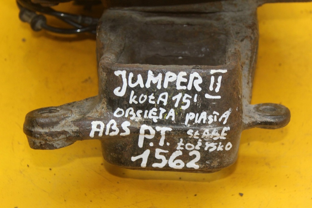 фото №9, Ступица шкворень abs правый задняя jumper ii boxer ii ducato iii колеса 15 " 50705282