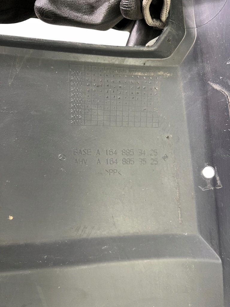 фото №12, Спойлер накладка заднего бампера задняя mercedes w164 x164 gl a1648853425