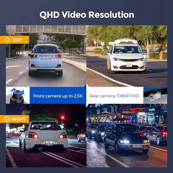 фото №6, Azdome відео реєстратор premium з камера заднього виду карта micro sd +модуль gps