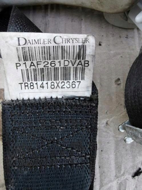 фото №4, Pas правый задняя chrysler voyager v 08-15 3ci ряд