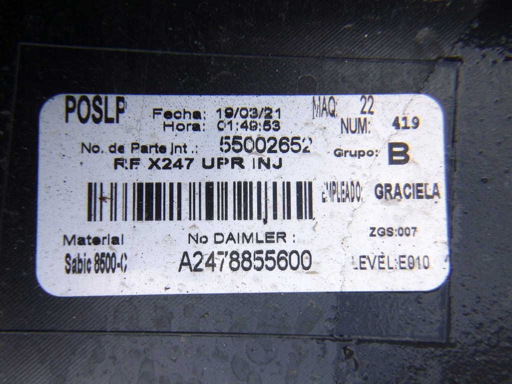 фото №9, Mercedes glb x247 бампер задняя a2478855600