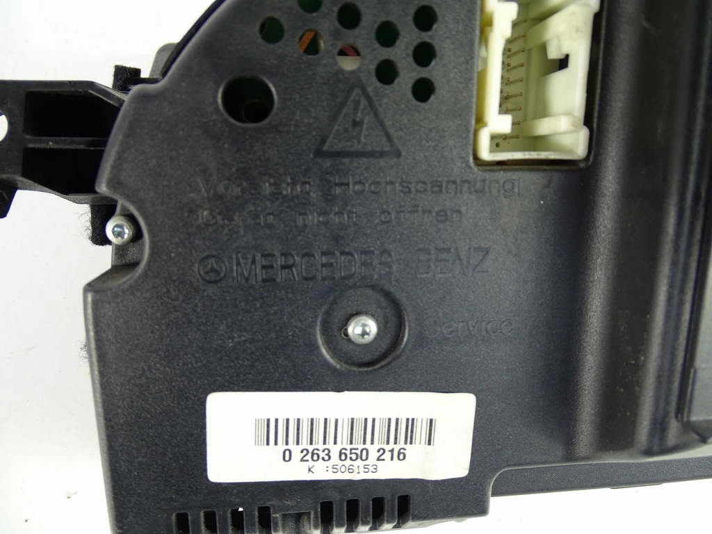 фото №7, Mercedes s w221 3.0 v6 лічильник приладова панель прилади eu