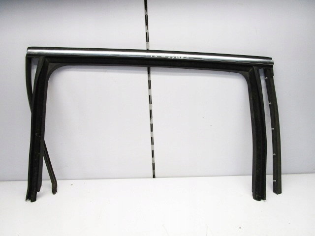 фото №1, Passat b6 3c рамка двері прокладка скло задня ліва хром kombi 5d