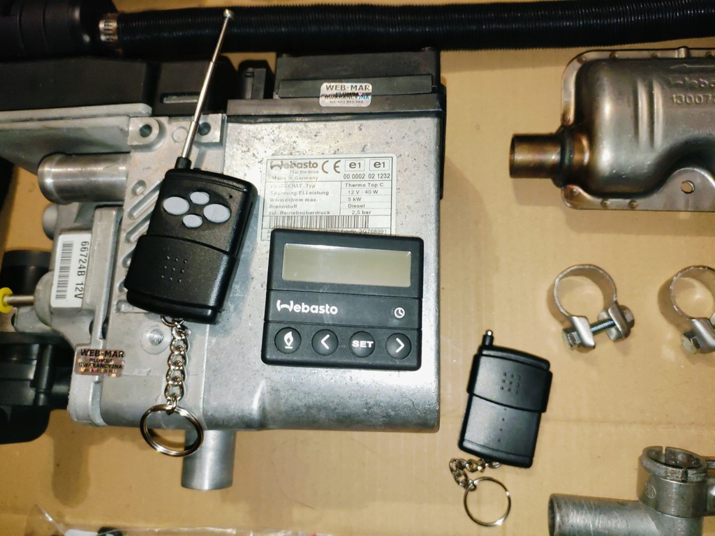 фото №8, Nowe дистанційний керування 2 брелоки обігріву стояночний webasto комплект набір