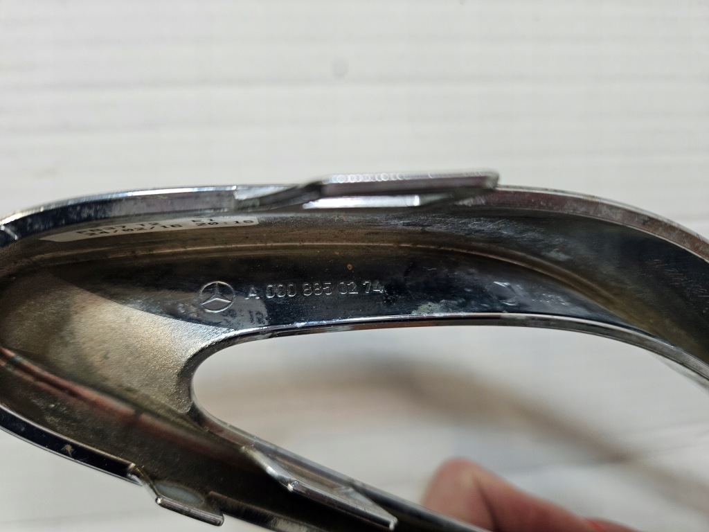 Купити Наконечник вихлоп хром ліва mercedes gle w167 a0008850274