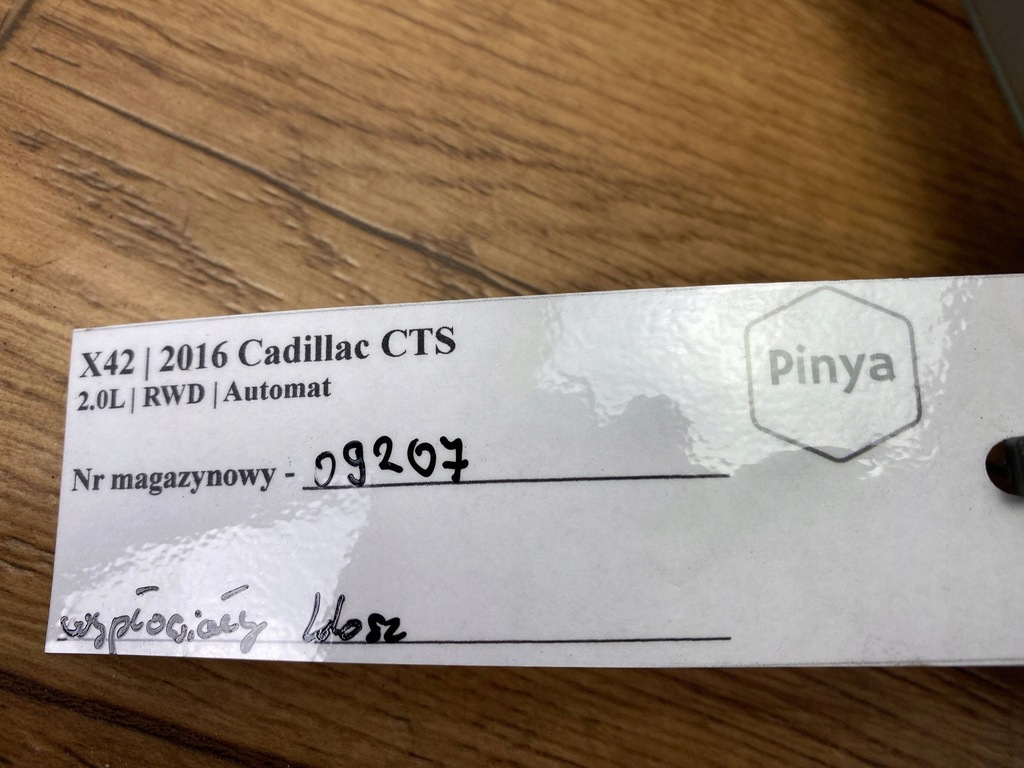 фото №12, Фара лампа противотуманная фара левый перед cadillac cts iii 2016