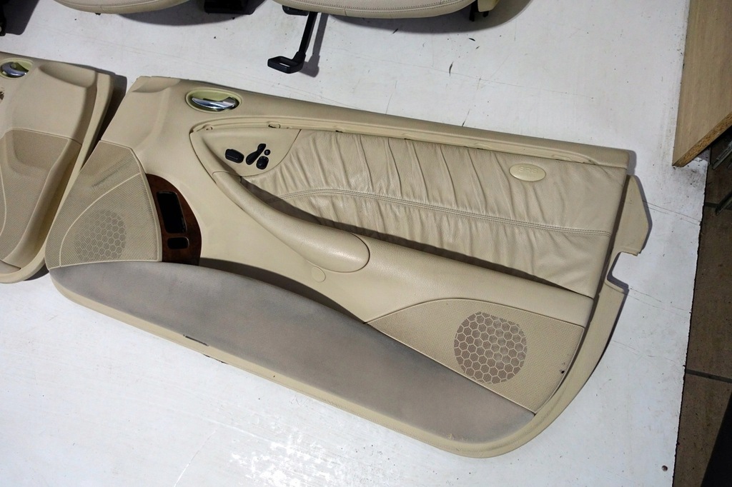 фото №11, Mercedes w209 clk обивка сиденья сиденье обшивки