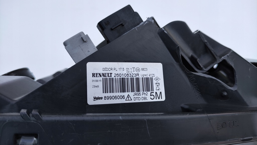 фото №11, Renault scenic iii 3 lift 13- bi ксенон поворотный лампа правая перед lp15