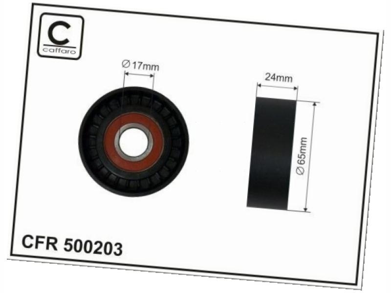 фото №2, Ролик натяжителя ремень клиновой ford tourneo connect 1.0