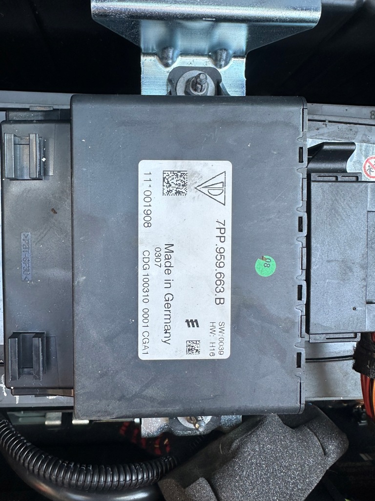 фото №1, Модуль напруги porsche panamera 970 7pp959663b