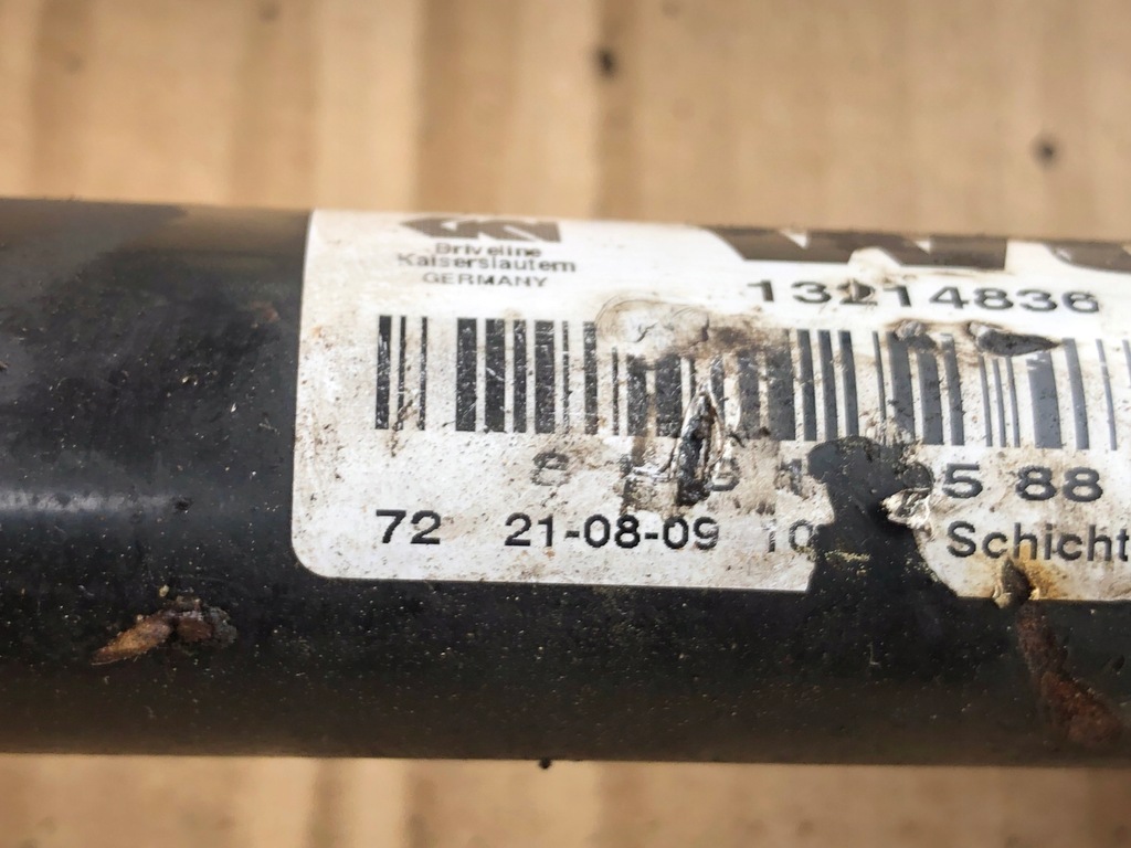 фото №6, Привідний вал ліва opel 13214836