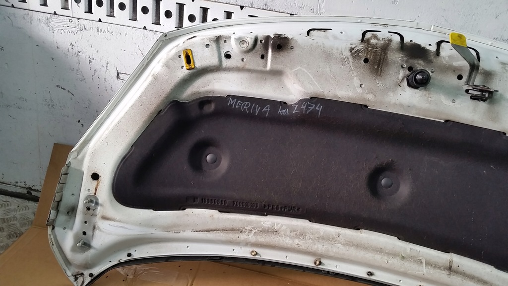фото №11, Opel meriva ii b капот kod z474 10-17r.