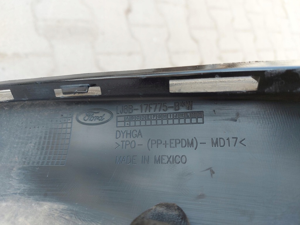 фото №9, Ford mustang mach-e молдинг бампера перед lj8b-17f775-baw