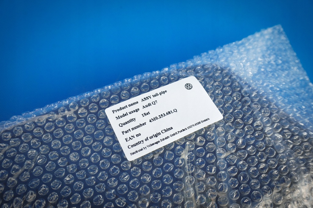 фото №9, Наконечник выхлоп le audi q7 4m 4m0253681q nowa