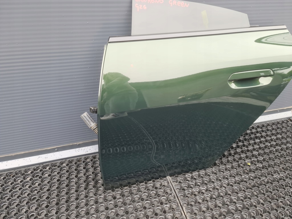фото №3, Bmw i4 g26 двері ліва лівий задня sanremo green металік