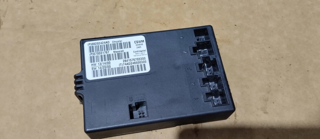 фото №1, Модуль блок управления maserati ghibli iii m157 670031767 eu