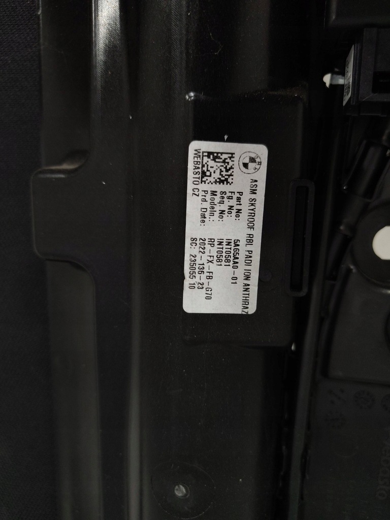 фото №8, Bmw 7 g70 люк панорама шторка do nego