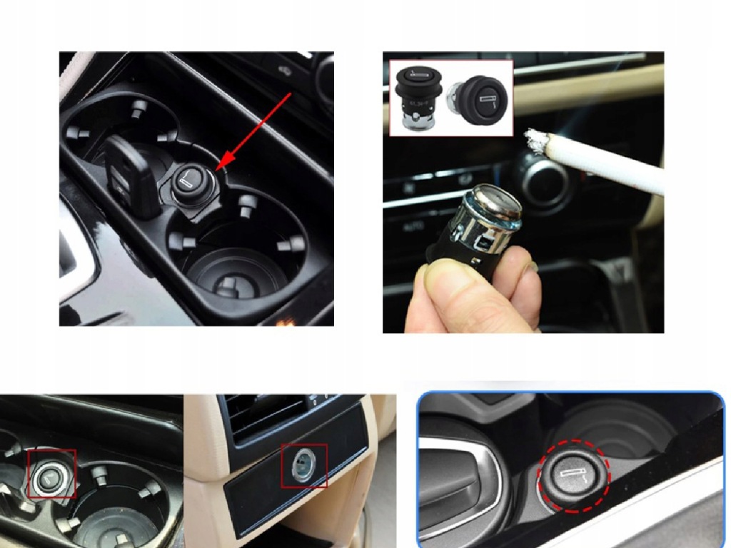 Cigarette lighter element compatible with bmw Оригінал