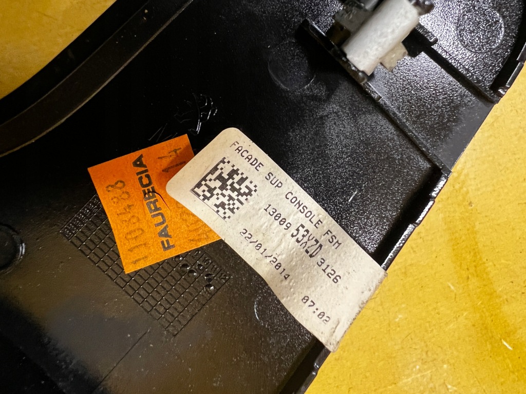 фото №14, Чехол тяга переключения передач dekor туннель среднего peugeot 308 ii t9 eu