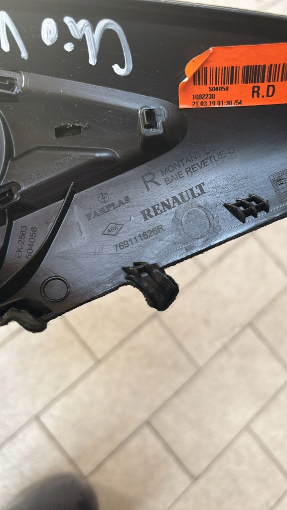 фото №7, Обшивка стійка перед праве ліва renault clio v 769127483r 769111626r