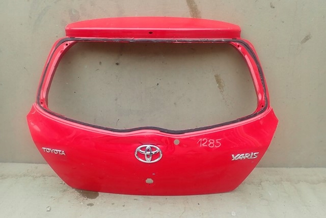 фото №1, Кришка багажника задня кришка багажника toyota yaris 2 ii 05-