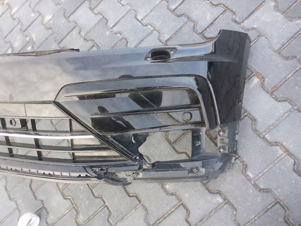 фото №7, Vw tiguan ii r-line allspace 17- бампер перед передний оригинал