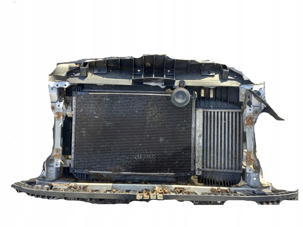 фото №1, Pas передний комплект радиатор toyota yaris ii 1.4