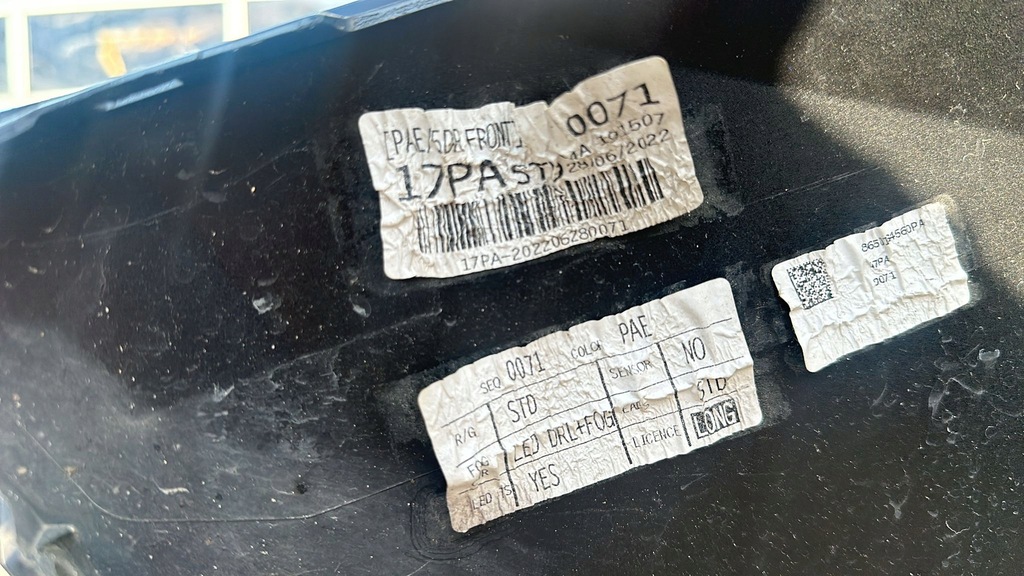 фото №6, Hyundai i30 2021- бампер перед передний