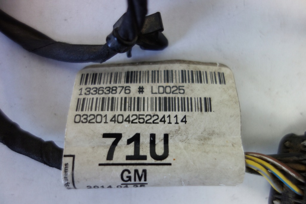 фото №3, Джгут pdc задня opel zafira c 13363876