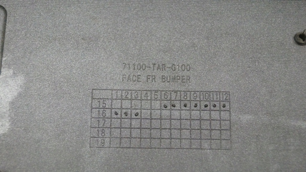 фото №8, Honda jazz 4 iv 13-17 бампер передний перед r55