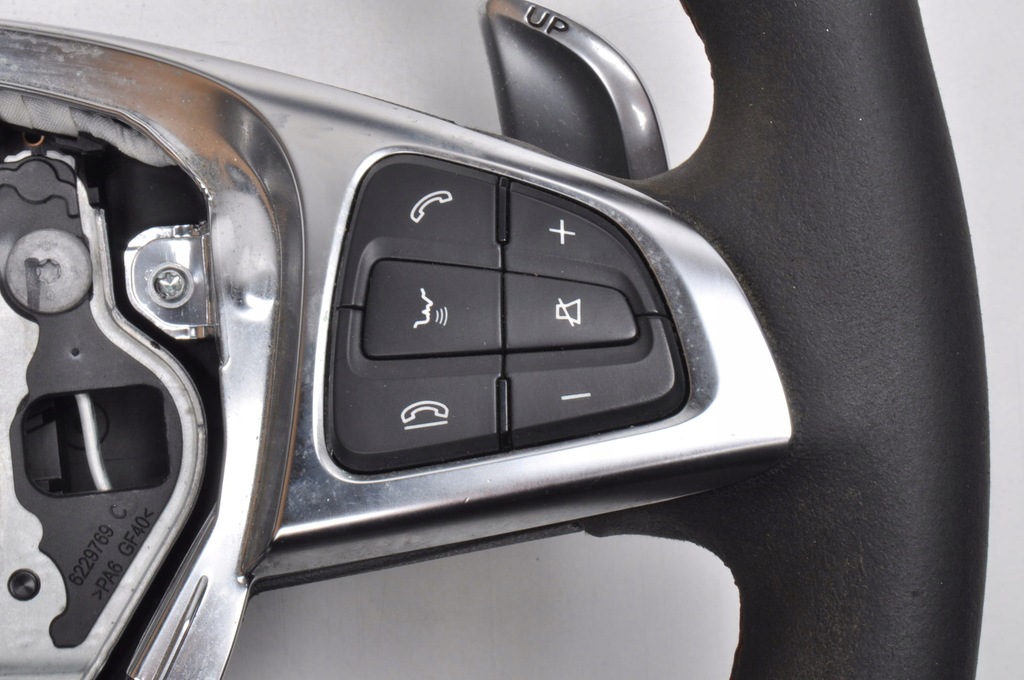 фото №6, Mercedes x156 w156 w205 w213 amg воздуховод многофункциональный лепестки переключения кожа